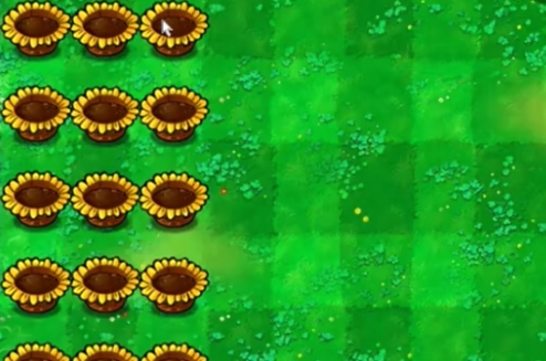 《植物大战僵尸杂交版》迷你游戏你看他们像柱子一样通关攻略(图3)