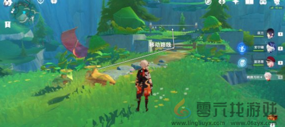 原神赐福森林纸蛙跳远解谜攻略(图6) 原神赐福森林纸蛙跳远解谜攻略(图6)