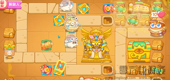 保卫萝卜4法老归来第三十关怎么过(图4) 保卫萝卜4法老归来第三十关怎么过(图4)