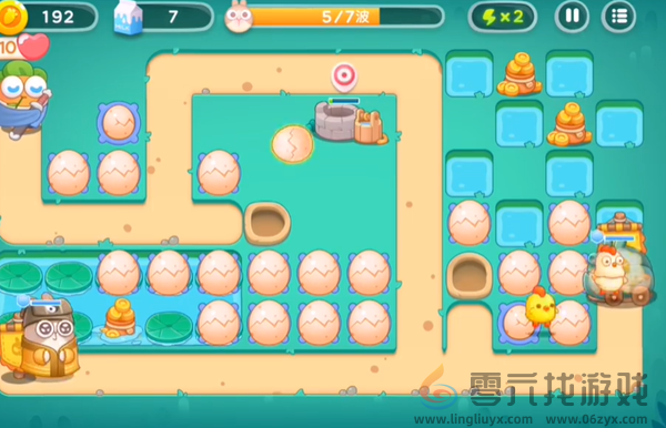 保卫萝卜4秋天的第一杯奶茶第11关通关攻略(图4)