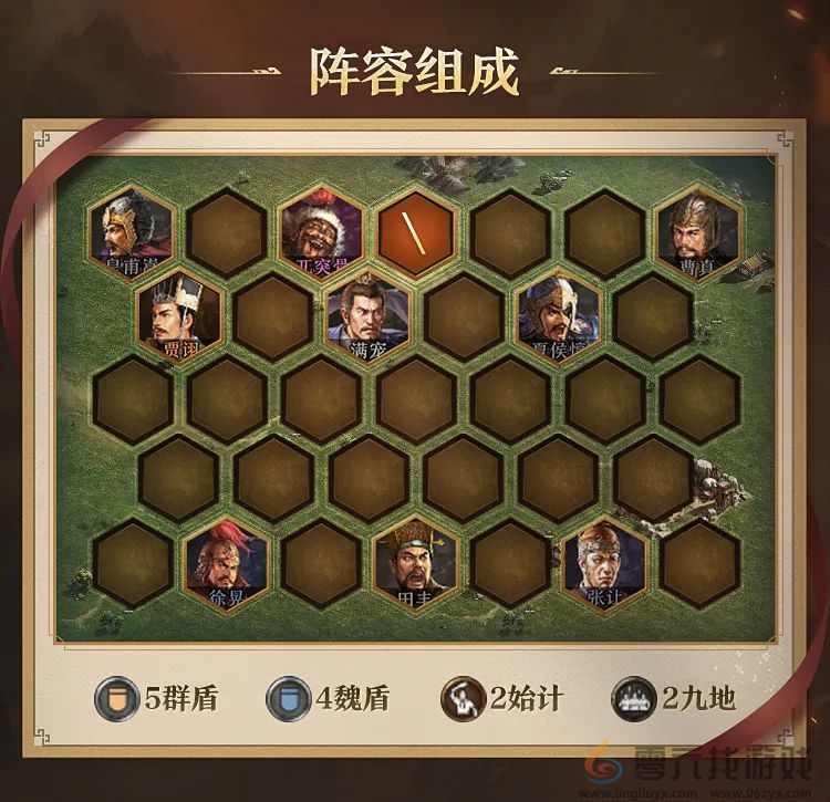 三国志战略版三国演弈群盾阵容推荐(图12) 三国志战略版三国演弈群盾阵容推荐(图12)