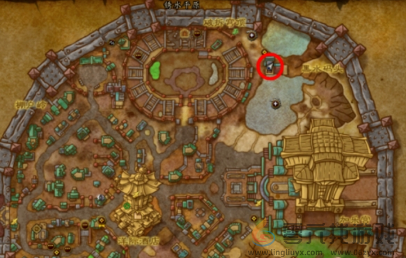 魔兽世界安德麦地区军需官位置分享(图3) 魔兽世界安德麦地区军需官位置分享(图3)